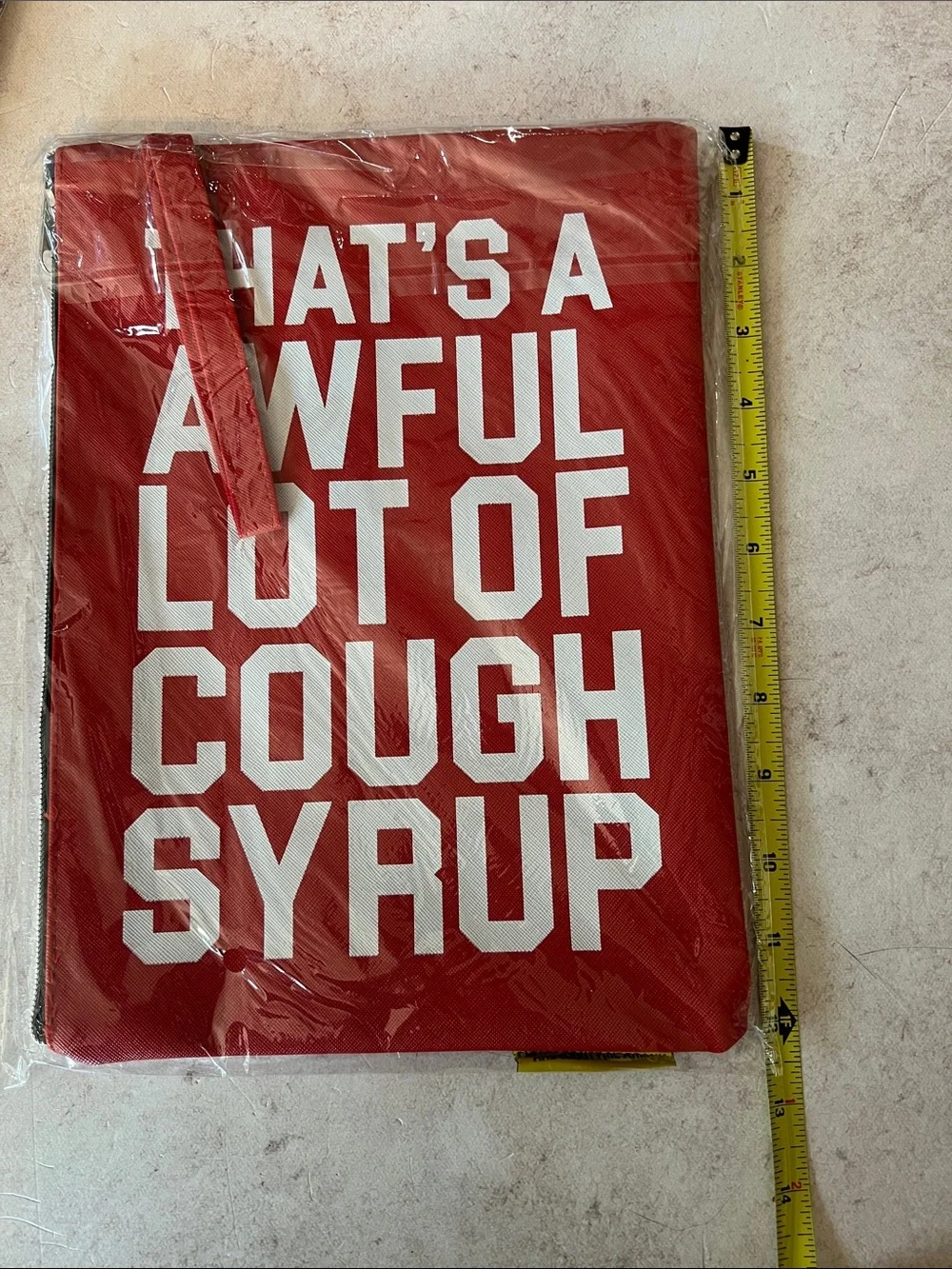 That’s A Awful Lot of Cough Syrup Money Bags. Pink, Purple or Red.